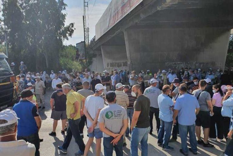 عمال شركة الترابة في شكا واصلوا اعتصامهم