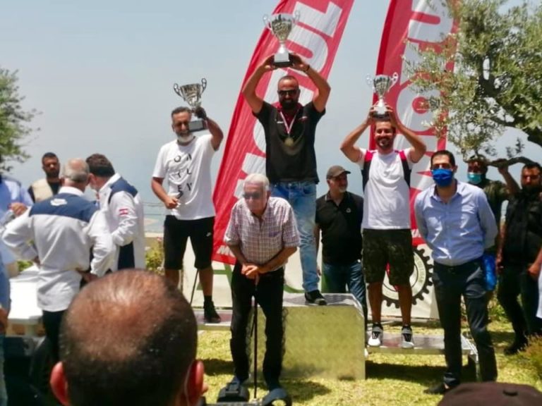 ‎السائق بول القصيفي  أولاً في الجولة الثانية لسباق speed test