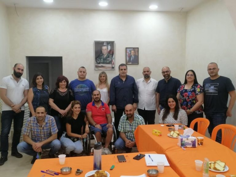 لقاء تنسيقي  لهيئة قضاء جبيل في التيار الوطني الحر مع هيئة عمشيت