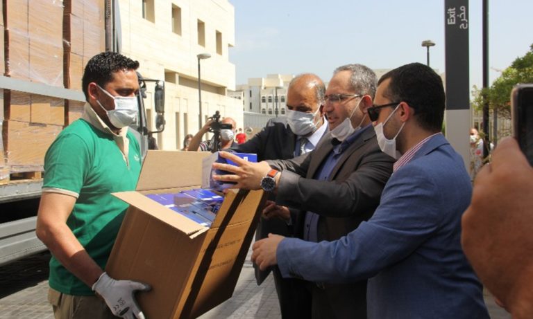 مليون كمامة من سانيتا لوزارة الصحة ستوزع على المناطق كافة