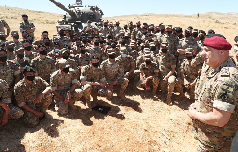 قائد الجيش حضر مناورة لتلامذة ضباط في جرد العاقورة: النجاح هو ثمرة كل عمل دؤوب يشترك فيه الجميع