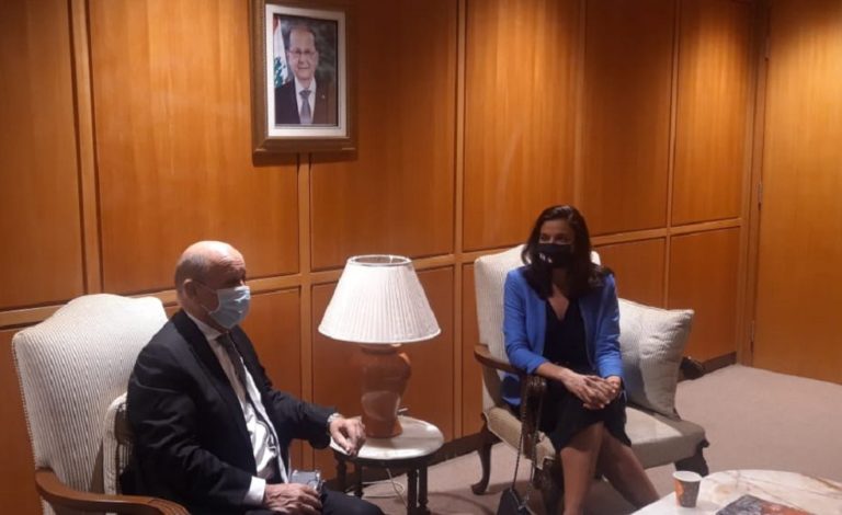 لودريان في بيروت