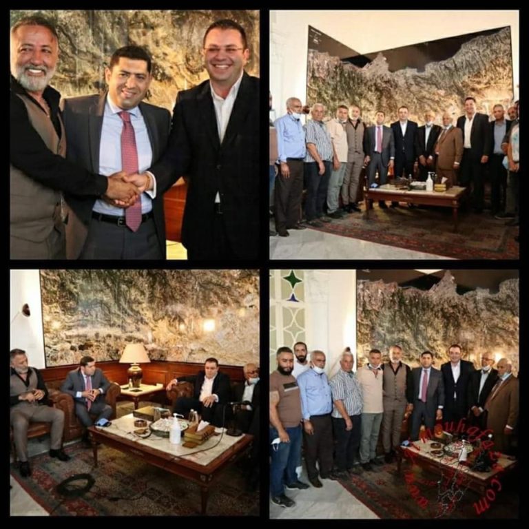 لقاء لأهالي بلدتي العاقورة واللقلوق‎‎ مع محافظ جبل لبنان القاضي محمد المكاوي