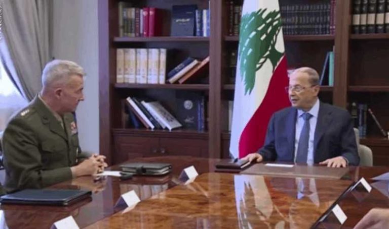 ماكنزي في بيروت: تأكيد على أهمية استقرار لبنان وتشديد على الشراكة القوية مع الجيش