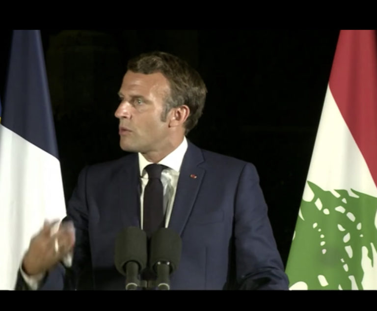 ماكرون: لا نعطي شيكًا على بياض لسلطة فقدت ثقة شعبها