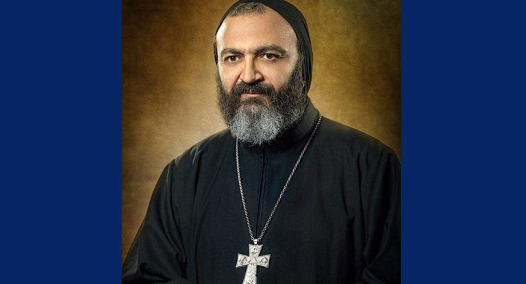 زيارة تفقدية للأباتي نعمة الله الهاشم الى مستشفى سيدة المعونات الجامعي في جبيل