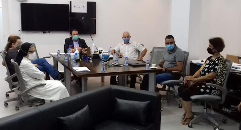 اجتماعات في بلدية بلاط تحضيرا للعام الدراسي