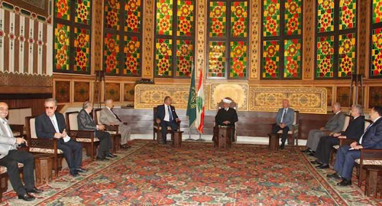 دريان: دار الفتوى الى جانب اديب لتشكيل حكومة متجانسة