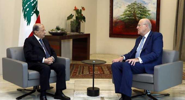عون يستكمل مشاوراته مع الكتل النيابية ويلتقي ميقاتي