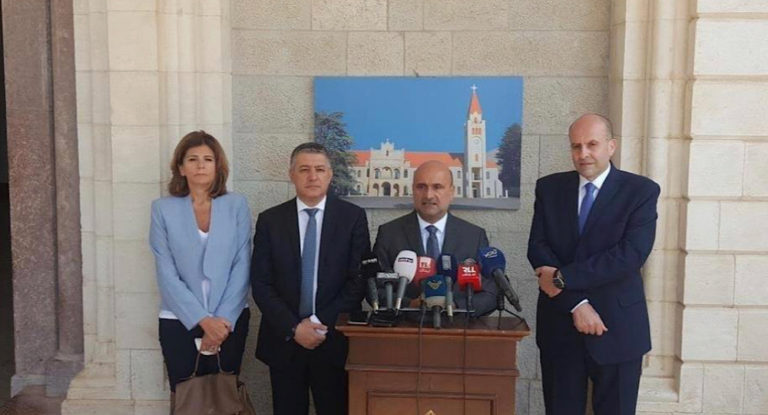 ابي رميا بعد لقاء الراعي: قررنا التطلع الى الغد الذي يجب ان يحمل الامل والوحدة …