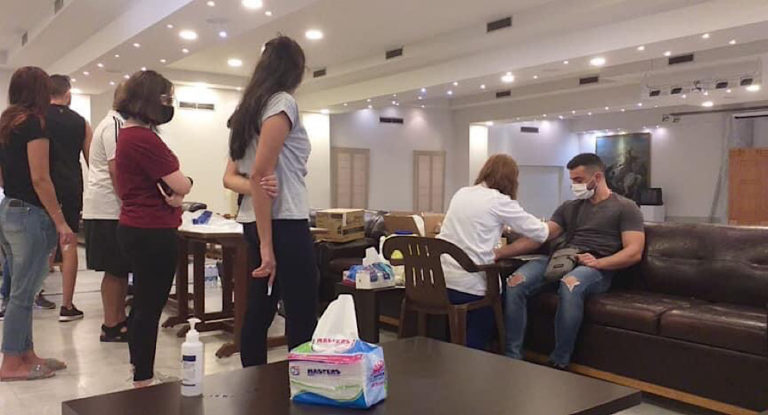 ‎فحوصات دم مجانية في حالات للكشف عن مناعة الجسم ضد كورونا