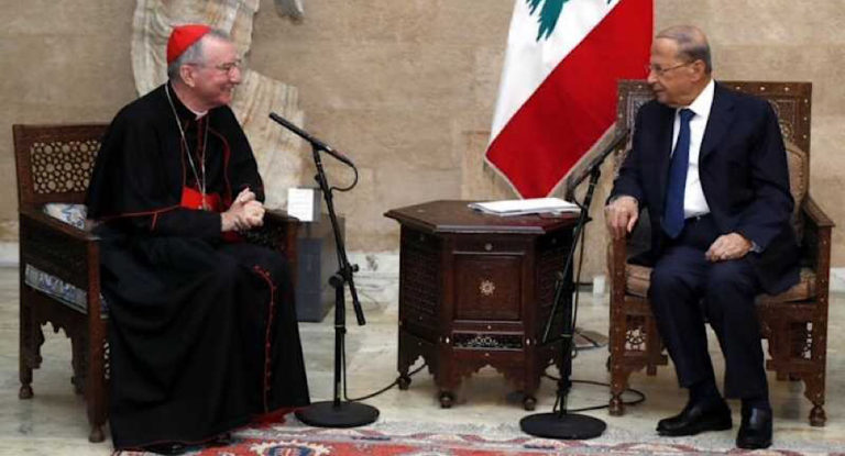 موفد البابا يزور عون وبكركي ويجول في المنطقة المنكوبة:  لبنان ليس وحيدا وبإمكانه الإتكال على الكرسي الرسولي