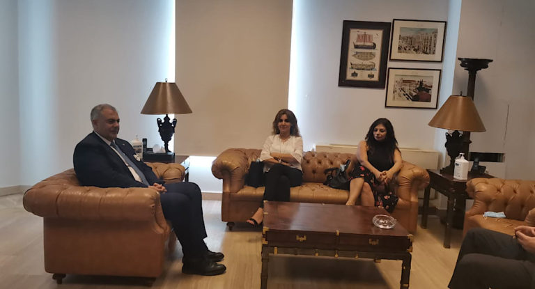 وفد من جمعية التحديث والتطوير  التربوي يلتقي محافظ مدينة بيروت القاضي مروان عبود