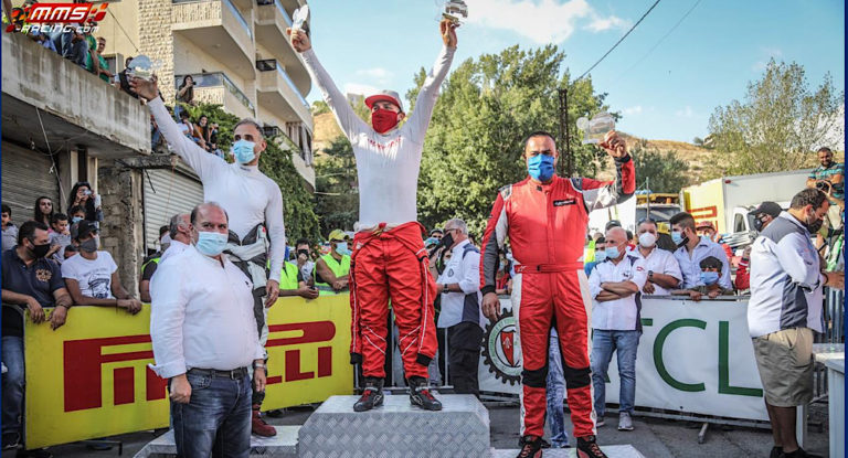 روجيه فغالي يتوّج بلقب بطل لبنان لسباقات تسلق الهضبة لموسم ٢٠٢٠