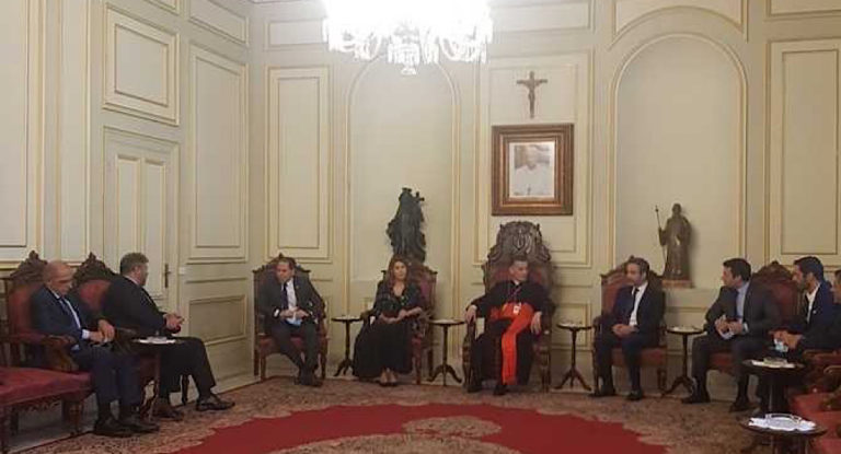 الراعي يلتقي النواب المستقيلين في بكركي