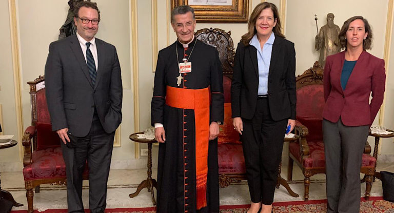 تفاصيل لقاء الراعي – شينكر: الحياد والحكومة