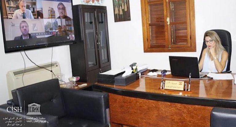 ‎   د.دارينا صليبا أبي شديد تلقي محاضرة عن دور ترسيم الحدود البحرية بين لبنان واسرائيل في الحد من النزاعات