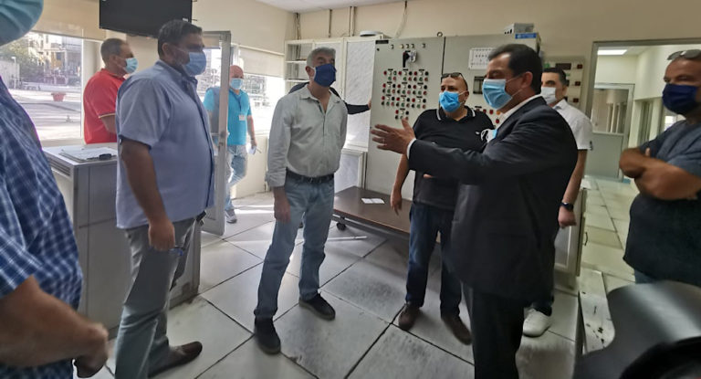 جبران تفقد إصلاح الأضرار في مؤسسة مياه بيروت في الأشرفية  “نعمل لعدم تأثر خدماتنا بالظروف الصعبة الراهنة وتراجع الجباية”