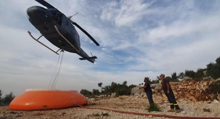 ‎٢٤ ساعة من العمل المتواصل اسفرت عن اخماد حريق حرج في حصنعار -جبيل.
