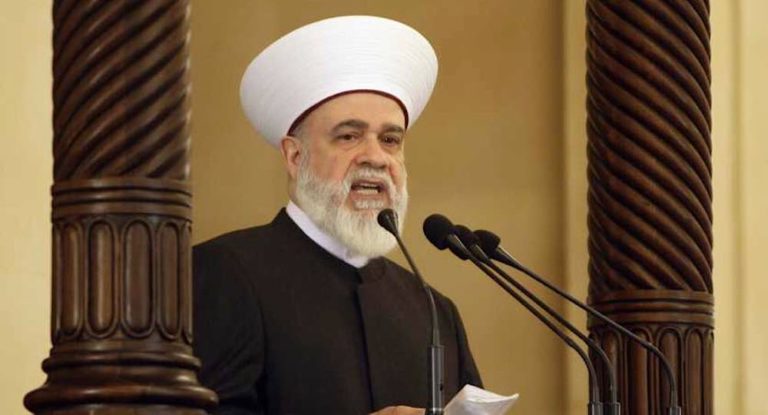 المفتي قباني: لبنان لا يحتمل فتنا طائفية ولا مذهبية