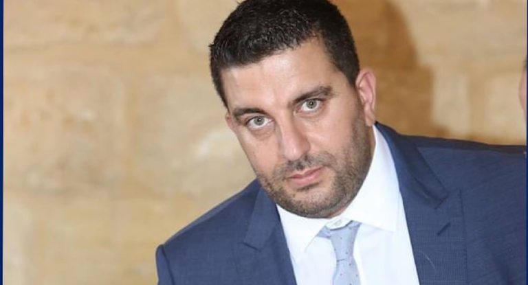 مختار فتري بشير الجميل ينعي ابن بلدته الشاب سامر ضو