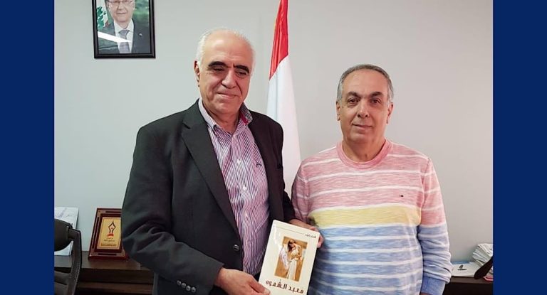 الزميل زغيب قدم للقصيفي كتابه الجديد معبد الشهوة