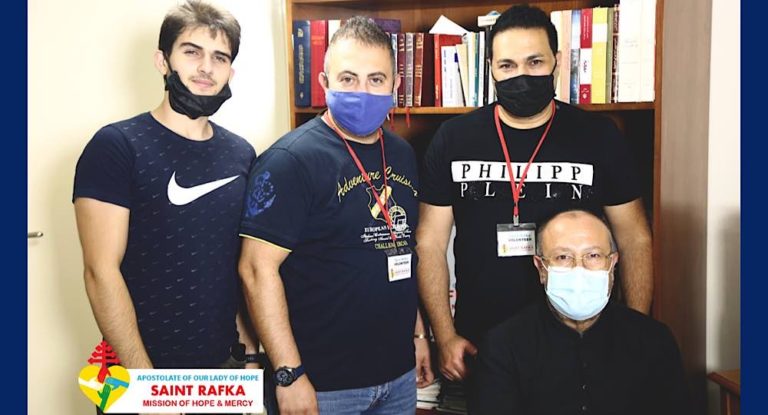 بركة القديسة رفقا في جبيل تحلّ على قرية العاقورة