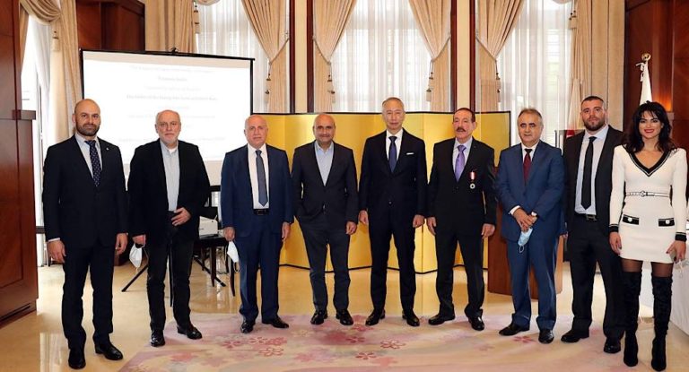 منح وسام ياباني رفيع الى رئيس اتحاد الجودو