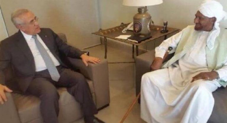 سليمان أبرق معزياً بالصادق المهدي: عرفته رجل حوار واعتدال