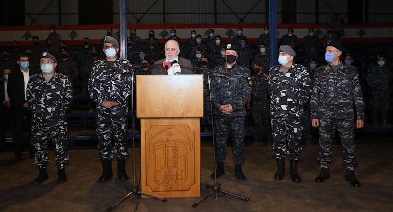 وزير الداخلية والبلديات العميد محمد فهمي أشرف على إطلاق الدوريات الأمنية، واللواء عثمان أطلق تقنية ربط غرف العمليات عبر الـ VIDEO CALL