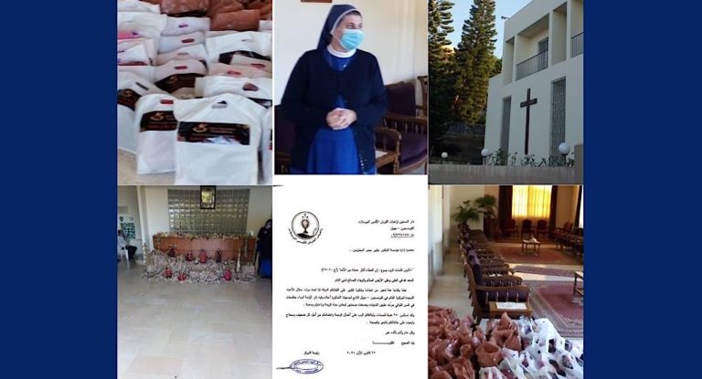 مؤسسة الدكتور المجبر الإجتماعية تتشارك فرحة العيد مع كبار السن والأطفال في الأديرة-قضاء جبيل