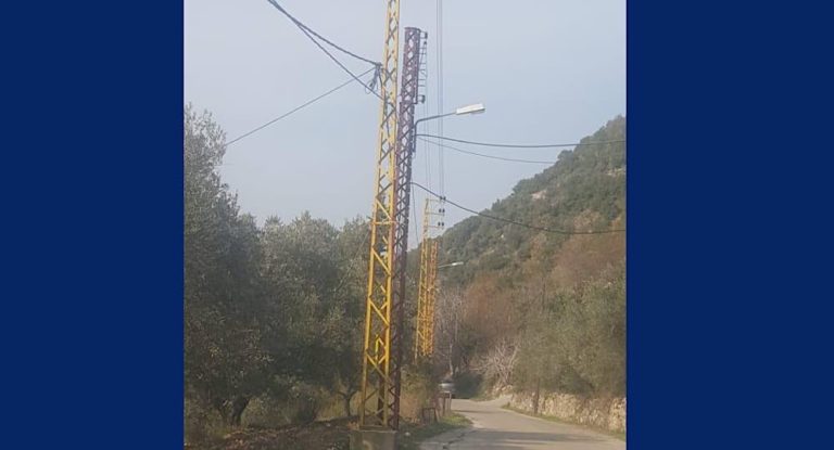 سرقة أسلاك كهربايية في بلدة هابيل وانقطاع التيار الكهربائي فيها