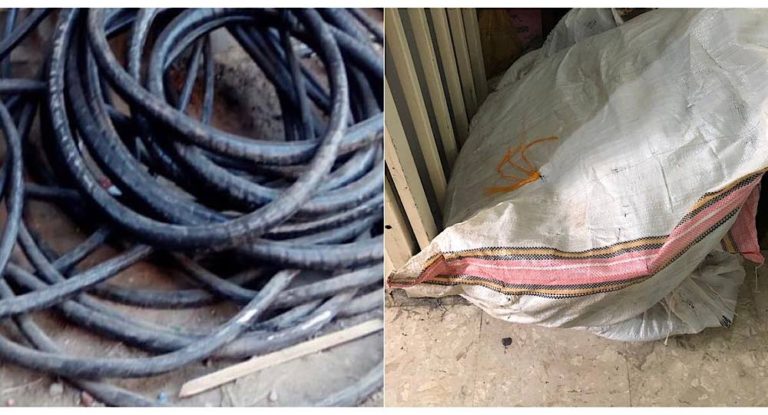 سرقة كابلات نحاس وديجونترات كهربائية في بلدة غرفين