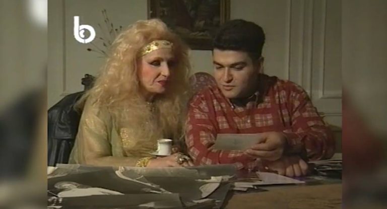 مقابلة من الزمن الجميل للإعلامي توفيق جبران ابن بلدة شامات الجبيلية مع الأسطورة صباح