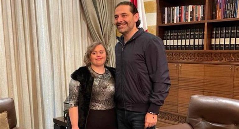 الحريري يُكرّم ابنة المجدل غرازييلا طربيه