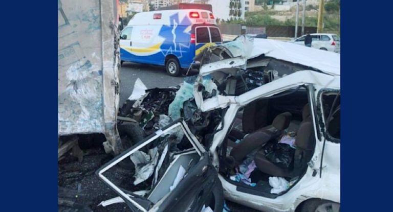 قتيل بحادث سير على المسلك الشرقي لأوتوستراد غزير كسروان