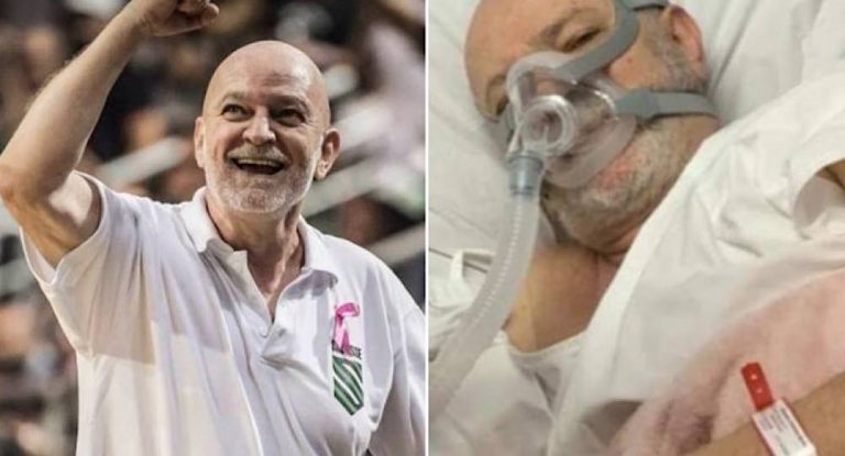 قداس واضاءة شموع على نية شفاء المدرب غسان سركيس