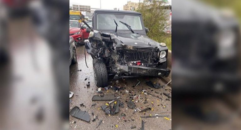 بالصورة: نجاة فنان لبناني محبوب من حادث سير مروع في جبيل !