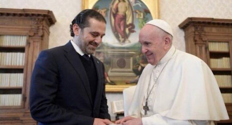 الحريري من الفاتيكان: هناك من يقوم بالسياحة داخل القصر