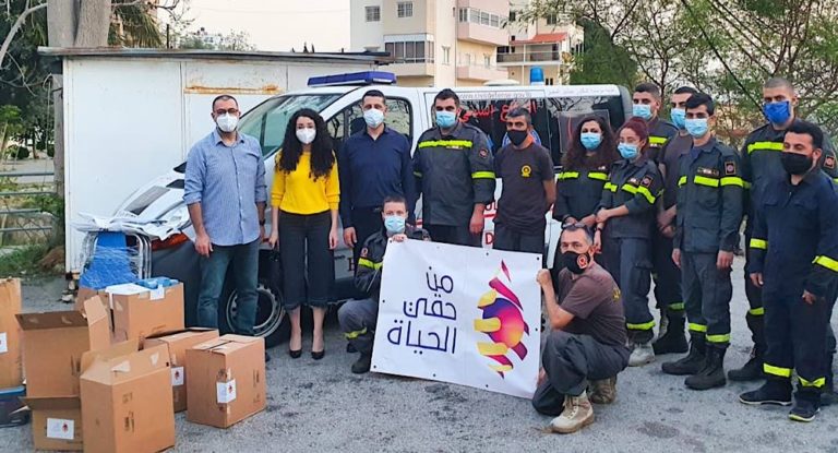 هِبة من “جمعية من حقي الحياة” إلى مركز الدفاع المدني في جبيل