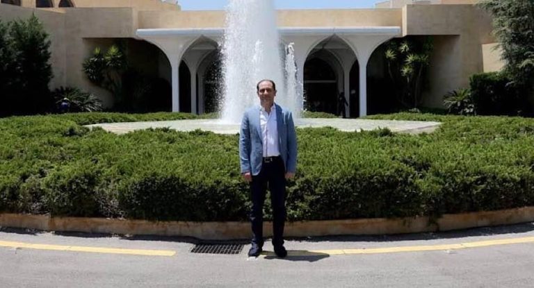 الفنان جيسكار لحود منسقا للتيار في قضاء جبيل خلفا للمنسق اديب جبران .