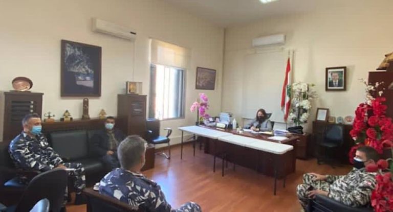 قائمقام جبيل ترأست اجتماعاً امنياً في مكتبها …وهذه تفاصيله.