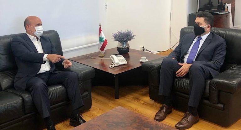 ابي رميا زار وزير الطاقة