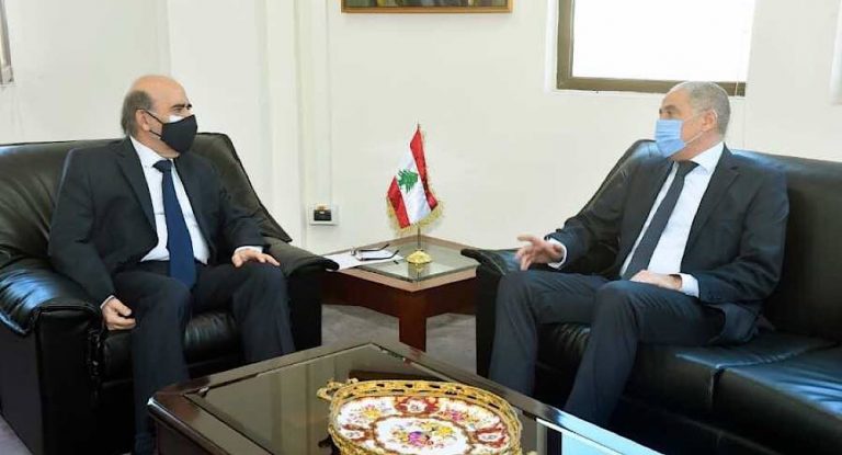 طراف بعد لقائه وزير الخارجية: ناقشنا مسالة العقوبات بروحية تحسين الوضع في لبنان