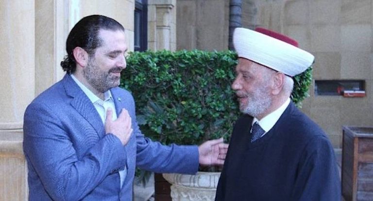 بالفيديو- هكذا استقبل الحريري  دريان في بيت الوسط…وهذا ما بحثاه