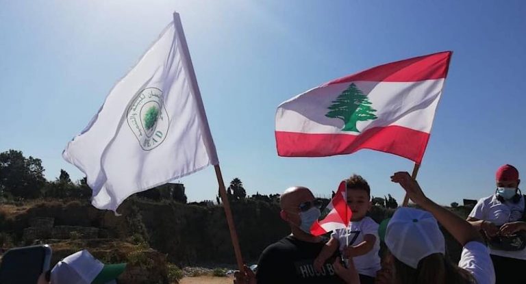 نشاط  بيئي على شواطئ جبيل