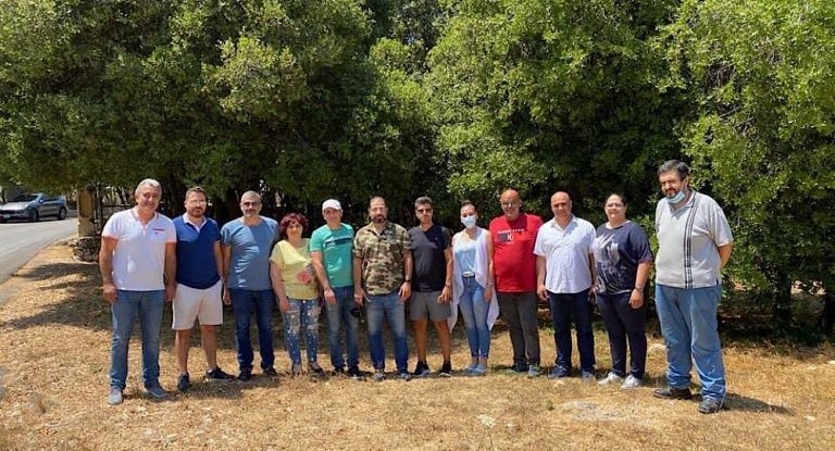 هيئة التيار في جيبل تقوم بحملة  تنظّيف لبعض طرقات البلدات .