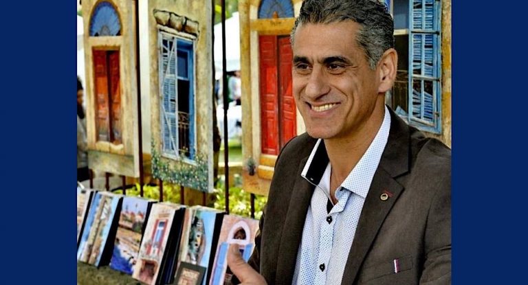 معرض فني تشكيلي من تنظيم الفنان اندريه كلفيان في جبيل