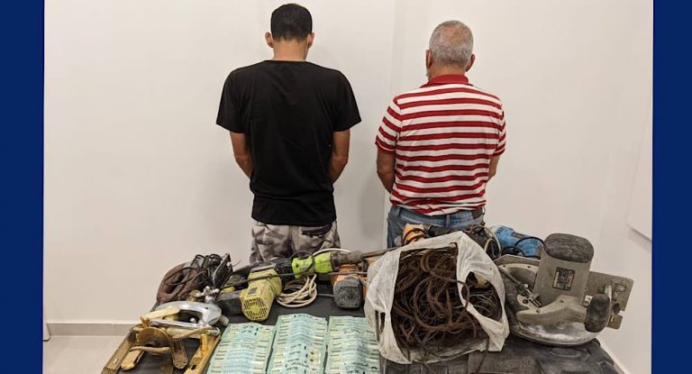 عصابة سرقة ناشطة في مناطق عدة منها حالات أفرادها في قبضة شعبة المعلومات.