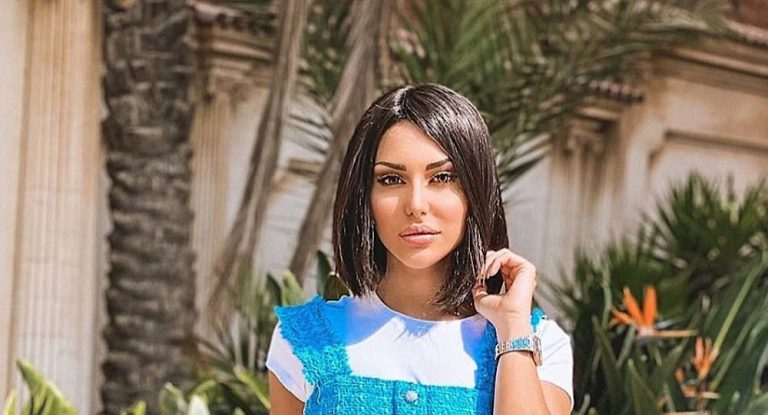 هبة داغر تحتفل بعيد ميلادها ونجاح مسلسل “الآنسة فرح”